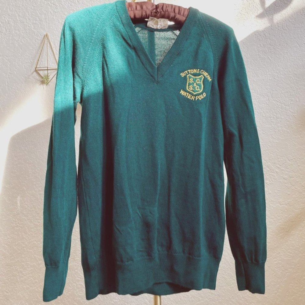 VINTAGE 1965 WOOL SUTTON & CHEAM SWEATER